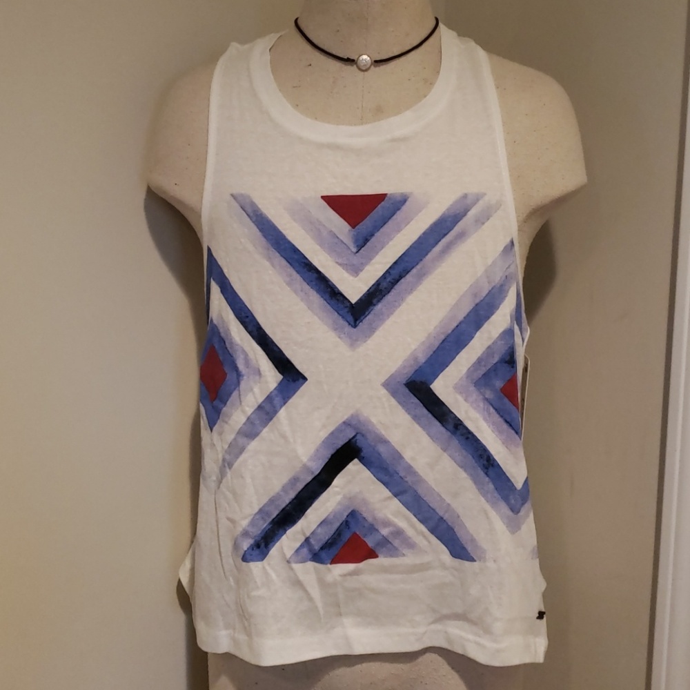 Open back tank from buckle